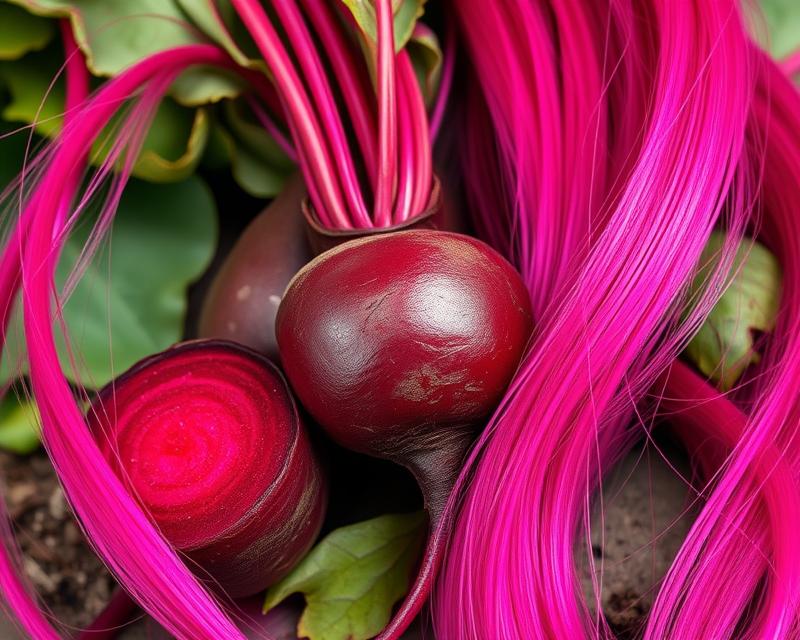 Farbowanie włosów burakiem – naturalny sposób na intensywny kolor