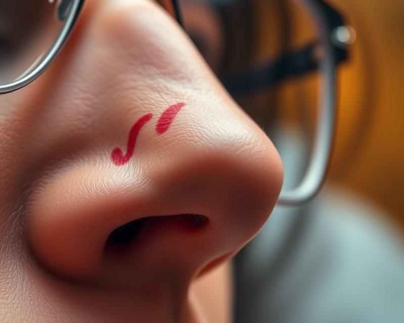 Odciski na nosie od okularów – jak ich uniknąć i leczyć?