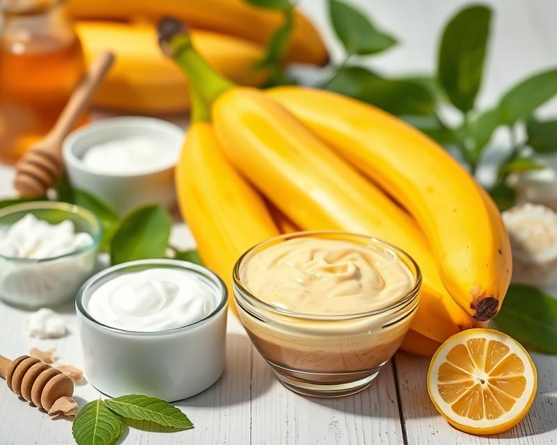 Maseczka na twarz z bananem – naturalne nawilżenie i regeneracja skóry