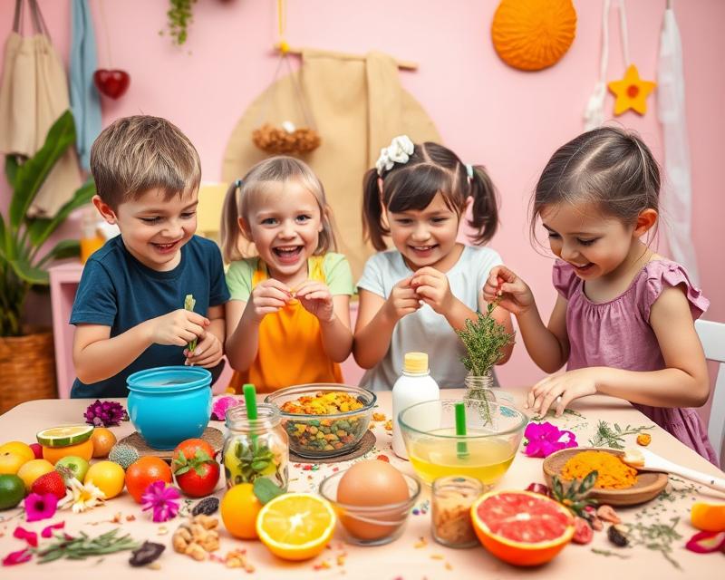 Kosmetyki DIY dla dzieci – naturalna pielęgnacja w zabawie
