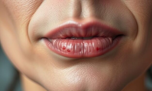 Krostki wokół ust – objawy, przyczyny i sposoby leczenia