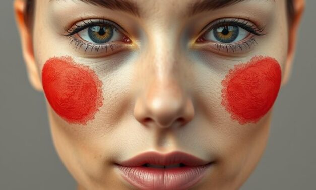 Czerwone plamy na twarzy – przyczyny, objawy i skuteczne leczenie