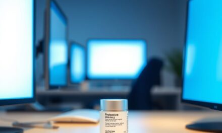 Jak światło niebieskie z biura wpływa na skórę i jak się przed nim chronić skutecznie