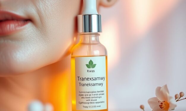 Kwas traneksamowy na plamy starcze: jak bezpiecznie stosować i chronić skórę po zabiegu