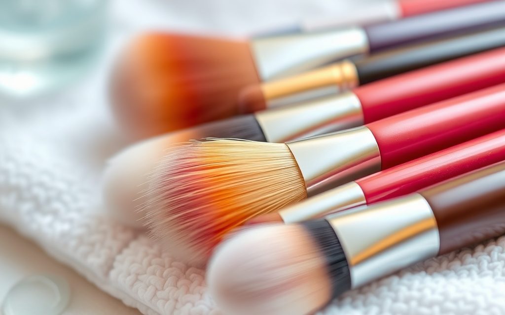 Jak myć pędzle do makijażu, by uniknąć podrażnień i zachować ich trwałość oraz higienę skóry