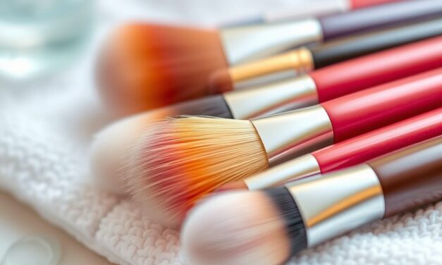 Jak myć pędzle do makijażu, by uniknąć podrażnień i zachować ich trwałość oraz higienę skóry